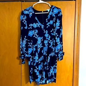 Like new: Draper James floral dress with bow detail, size 8